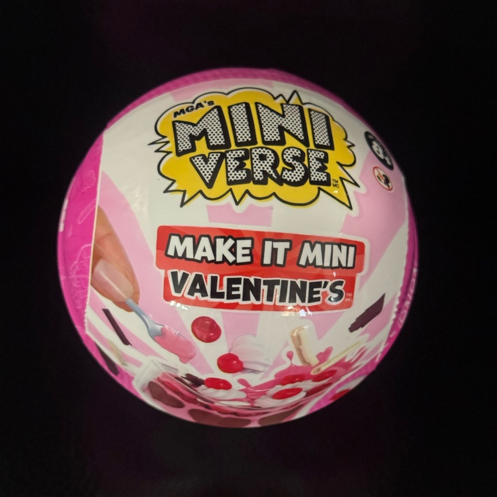 Cherry Choco Trifle Valentines series 3 Miniverse make it mini NEW BALL
